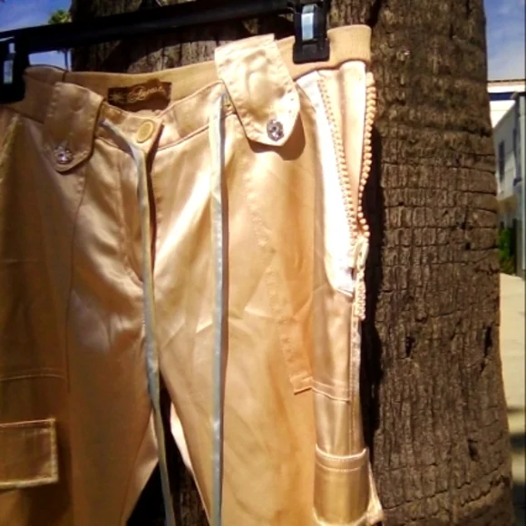 Out of This World Satan Pants Made in France .Cream .NWOT